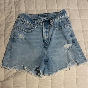 Arizona Jean Company Women's Distressed Light Blue Shorts